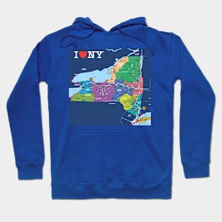 New York State Flag Hoodie